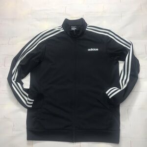 Adidas :Men's Black Track Jacket Sz: medium